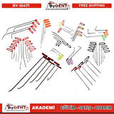 Pdr Boyasız Göçük Düzeltme 55 Parça Pro Çubuk Seti