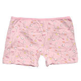 Kız Çocuk Ekru Pembe Gri 3'Lü Boxer