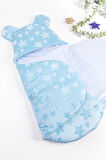 Babymod Polyester Yıldız 35x70 cm Bebek Battaniyesi Mavi