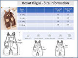 Velsoft Kışlık Erkek Bebek Tulum Salopet Takım