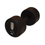 Technopower Kauçuk Olimpik Dumbell 2,5 Kg Çift Style Italy