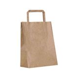 Kraft Kağıt Çanta İçten Saplı 22x28x10 cm 250 Adetli
