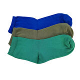 Kadın Düz Soket Çorap 3 lü 2 Paket