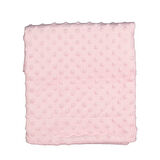Kız Bebek Pembe Polarlı Nohut Battaniye 80x90
