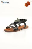 HAKİKİ DERİ KADIN SANDALET OREST 101