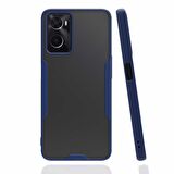 Oppo A96 4G Kılıf Kamera Korumalı Arkası Şeffaf Silikon