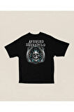 Rock Metal Müzik Grubu Temalı Avenged Sevenfold Baskılı Unisex Oversize Tişört