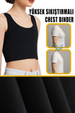 Göğüs Gizleyici Korse Unisex Jinekomasti ve Tomboy İçin Sıkılaştırıcı Toparlayıcı Düz Silüet