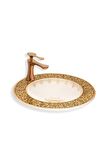 LENA TEZGAHÜSTÜ LAVABO E-3055A