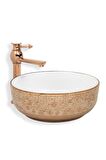LENA TEZGAHÜSTÜ LAVABO E-8301