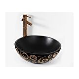 Lena Tezgah Üstü Çanak Lavabo E-9002