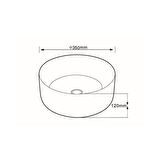 LENA TEZGAHÜSTÜ LAVABO E-7026