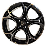 EXP-HVW0034 8*18 5*112 ET45 57.1 BLACK MACK JANT 4 lü Takım