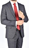 CRT 249 EKOSE SLİMFİT TAKIM ELBİSE/KOYU LACİVERT/48 BEDEN - 6 DROP