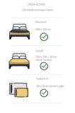 Varol Stripe Saten (KİNG SİZE) Nevresim Takım - LACİVERT