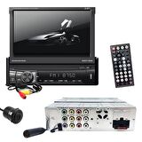 OTO TEYP INDASH 7" 4X60W MİRRORLİNK BT/USB/SD/FM/AUX KAMERALI JAMESON JS-877