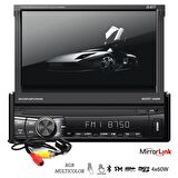 OTO TEYP INDASH 7" 4X60W MİRRORLİNK BT/USB/SD/FM/AUX KAMERALI JAMESON JS-877