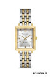 Ferrucci FC 03476M.06  Gri Gold Köşeli 25 mm Kadın Kol Saati