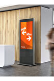 C01 55" Digital Signage Totem + iiyama LH5560UHS-B1AG Signage Monitör