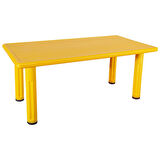 King Kids Kral Masa Plastik Ayaklı Sarı