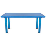 King Kids Kral Masa Metal Ayaklı Mavi