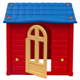 King Kids Tek Kapılı Oyun Evi - Kırmızı