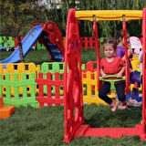 King Kids Sevimli Teddy Salıncak