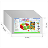 Oyun Çiti - Gri/Krem