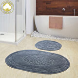 Alanur Damaks Oval Cotton 2 Li Paspas