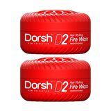 Dorsh Saç Şekillendirici Wax Fire Wax D2 150 Ml 2 Adet