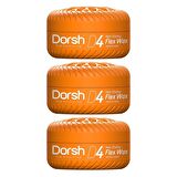 Dorsh Saç Şekillendirici Wax Flex Wax D4 150 Ml 3 Adet