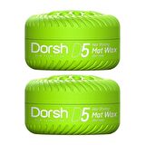 Dorsh Saç Şekillendirici Wax Mat Wax D5 150 Ml 2 Adet
