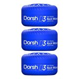 Dorsh Saç Şekillendirici Wax Rock Wax D3 150 Ml 3 Adet