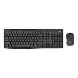 LOGITECH MK295 Q TR SİYAH KABLOSUZ KLAVYE+MOUSE SET
