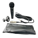 FullSound FS-101 Kablolu Metal Gövdeli El Tipi Mikrofon 5Metre Kablolu