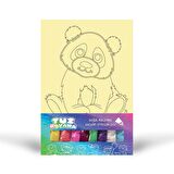 Panda-1 Tuz Boyama Oyunu, Eğitici Aktivite, Kum Boyama Oyunu