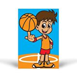 Basketbolcu Tuz Boyama Oyunu, Eğitici Aktivite, Kum Boyama Oyunu