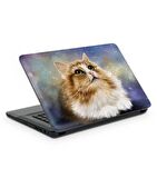 Masum Kedi Notebook Sticker, Laptop sticker,, Hp Sticker, Asus Sticker, 15.6 inç Sticker