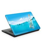 Denizde Şişe Notebook Sticker, Laptop sticker,, Hp Sticker, Asus Sticker, 15.6 inç Sticker