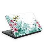 Çiçek Desenleri-3 Notebook Sticker, Laptop sticker,, Hp Sticker, Asus Sticker, 15.6 inç Sticker