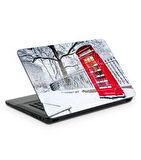 Londra Telefon Kulübesi Notebook Sticker,Laptop Sticker,Hp Sticker Asus Sticker,15.6 İnç Sticker