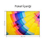 Sıcak Hava Balonu Makro Notebook Sticker, Laptop sticker, Hp Sticker, Asus Sticker,15.6 inç