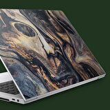 Füme Akik Taşı Notebook Sticker, Laptop sticker,, Hp Sticker, Asus Sticker, 15.6 inç Sticker