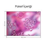 Pembe Makro Baloncuklar Notebook Sticker, Laptop sticker,, Hp Sticker, Asus Sticker, 15.6 inç Sticker