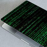 Akan Binary Kodlar Notebook Sticker, Laptop sticker,, Hp Sticker, Asus Sticker, 15.6 inç Sticker