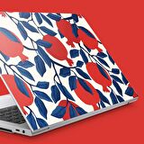 Beyaz Üzerine Nar Deseni Notebook Sticker, Laptop sticker,, Hp Sticker, Asus Sticker, 15.6 inç Sticker