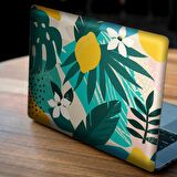 Yaseminli Tropikal Memphis Desen-3 Notebook Sticker, Laptop sticker,, Hp Sticker, Asus Sticker, 15.6 inç Sticker