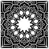 Kare Mandala Stencil Boyama şablonu 30x30 cm, Duvar Stencil, Fayans Stencil, Mobilya Stencil