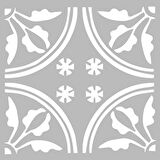 Karo 24 Stencil Boyama şablonu 30x30 cm, Duvar Stencil, Fayans Stencil, Mobilya Stencil