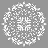 Mandala 33 Stencil Boyama şablonu 30x30 cm, Duvar Stencil, Fayans Stencil, Mobilya Stencil